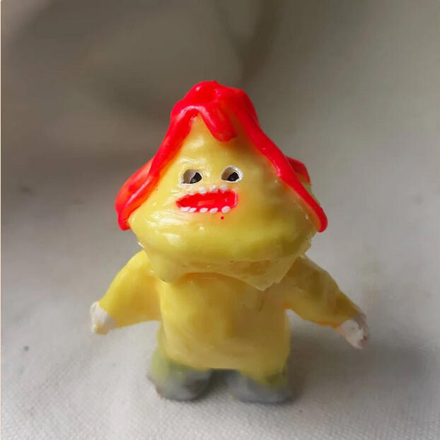 Yellow Lil Erupter RESIN