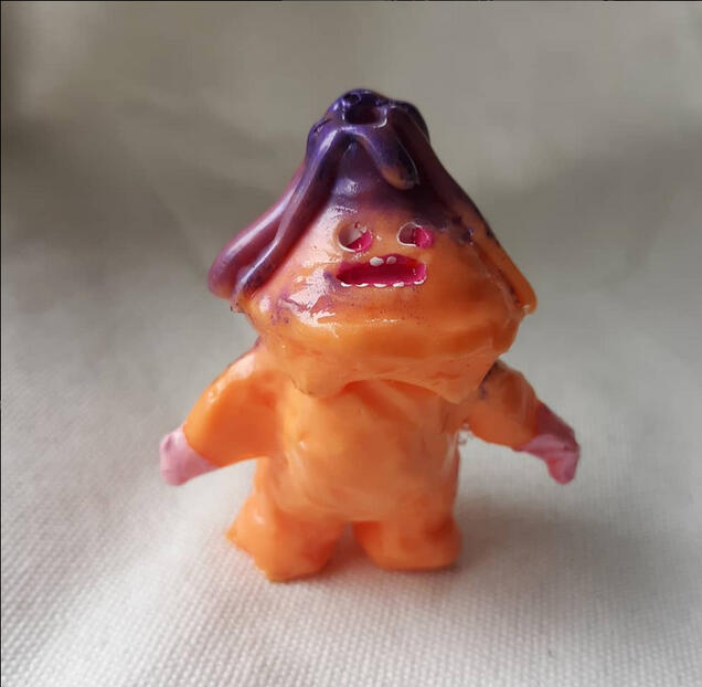 Purple Lil Erupter RESIN